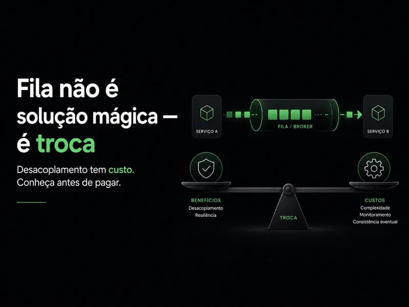 Fila não é solução mágica — é troca
