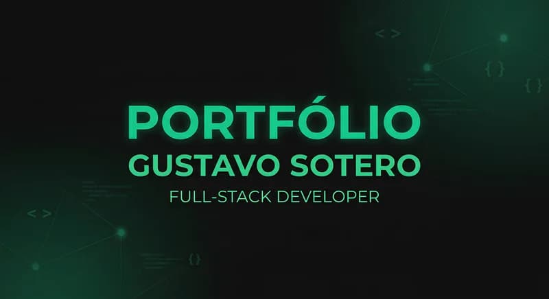 Portfolio - gustavo-sotero.dev